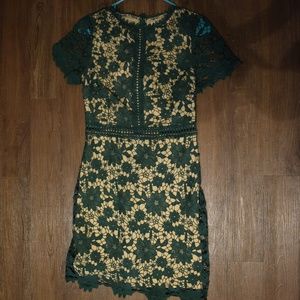 Semi Formal Dress Emerald
